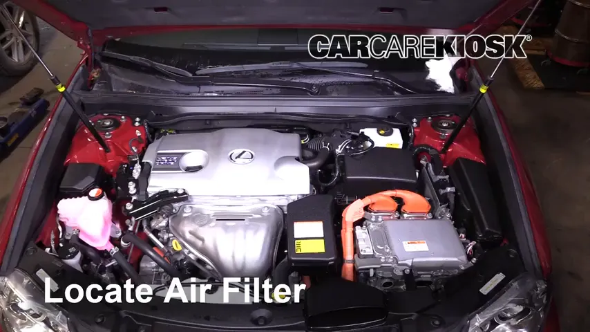 2015 Lexus ES300h 2.5L 4 Cyl. Air Filter (Engine)